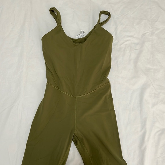 lululemon athletica Pants - Lululemon green align jumpsuit 25”